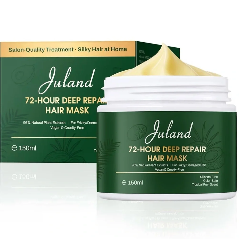Deep‎ Conditioning Hair Mask 72 Hour Repair Treatment for Dry Damaged Hair 5oz